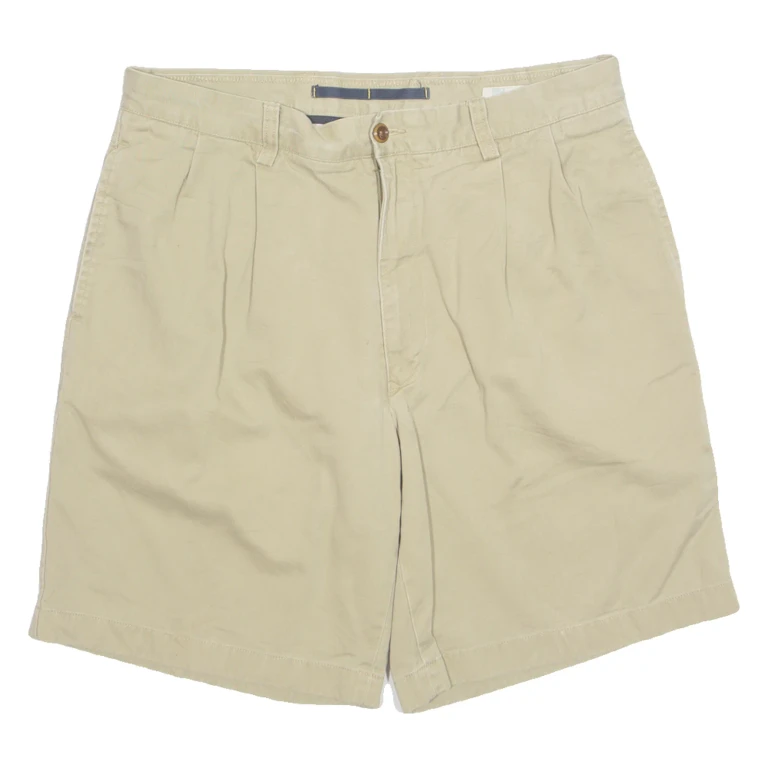 NAUTICA Mens Chino Shorts Beige M W34