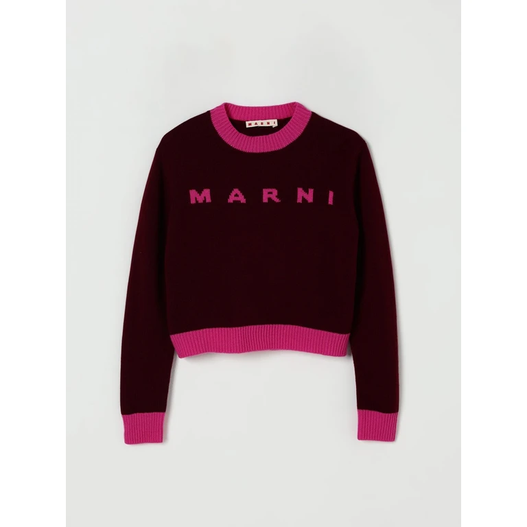 MARNI Sweater Kids color Burgundy (M00993M00ML0M434)