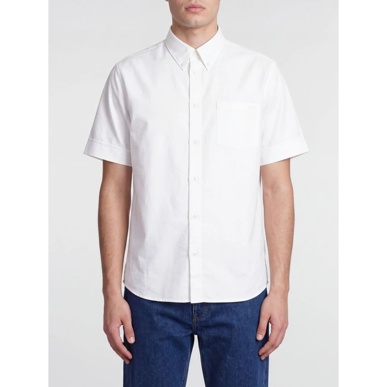 A. P.C. Shirt Men color White (COHNAH12650AAB)