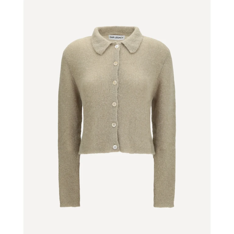 Polo Collar Sweater with buttons Female 38