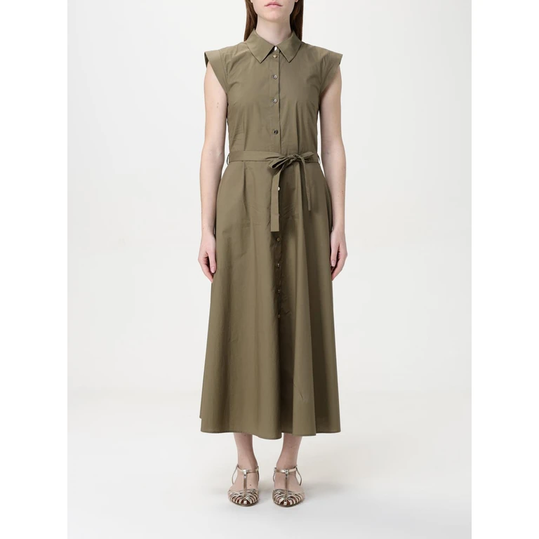 LIU JO Dress Woman color Green (WA5357T4853X0680)