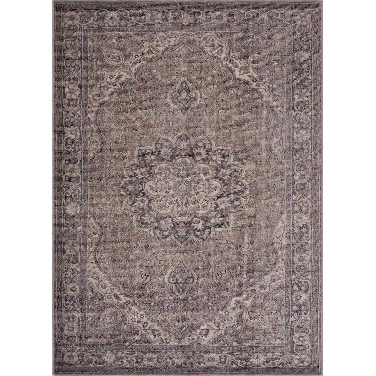 Greenpoint Dusty Blue Washable Rug