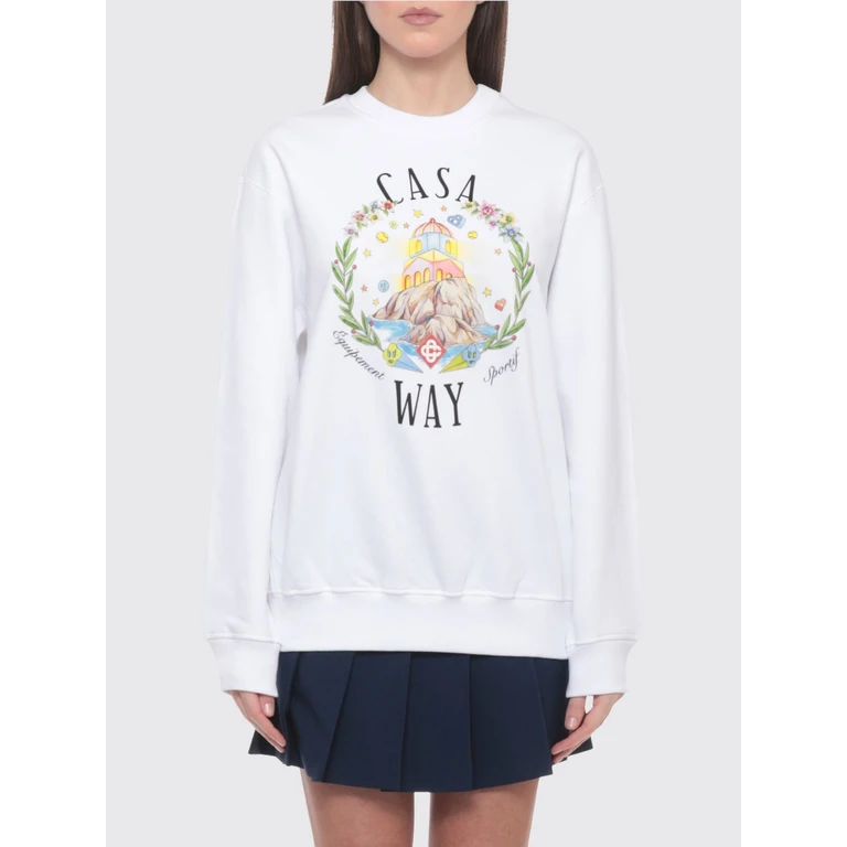 Sweatshirt Woman color White (WSS26JTP36402)