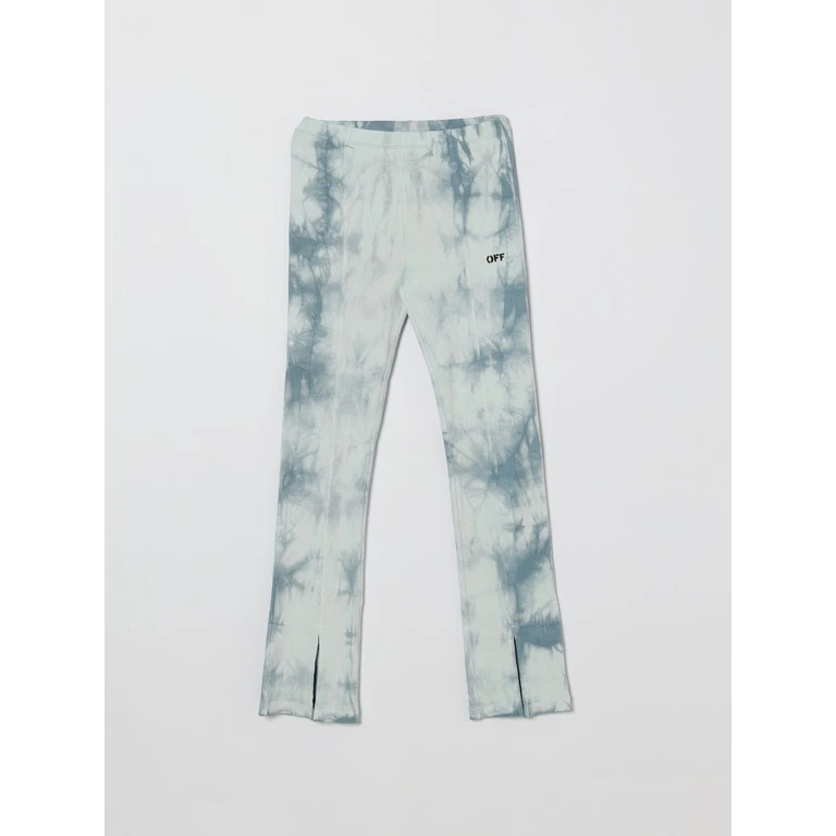 OFF-WHITE KIDS Pants Kids color Blue (OGCA009S26JER001451)