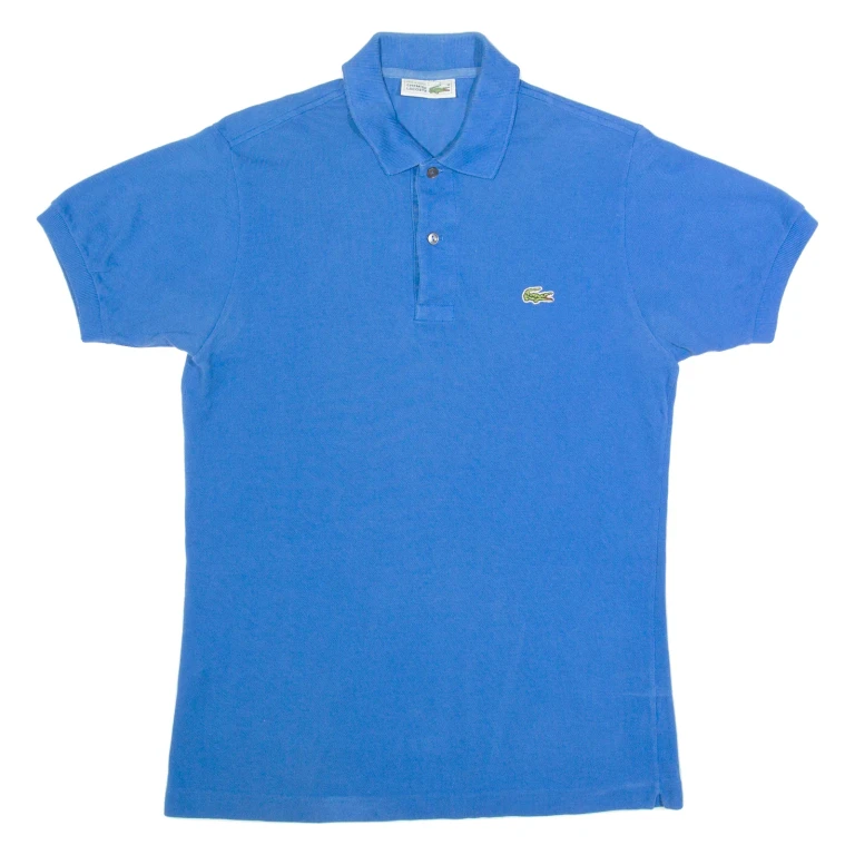 LACOSTE Mens Polo Shirt Blue S