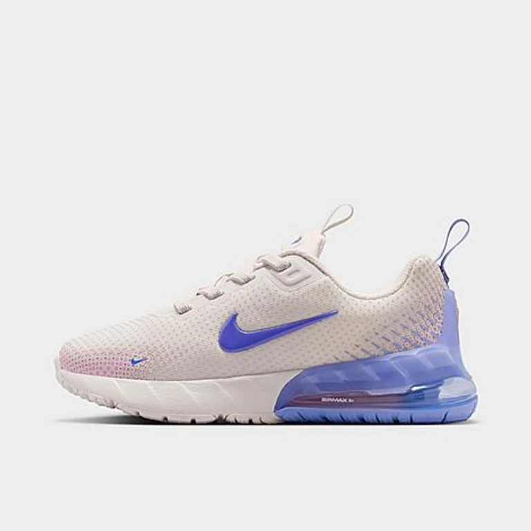 Nike Little Kids Air Max Phoenix Stretch Lace Casual Shoes in Phantom/Silt Red/Light Thistle Size: 1.0