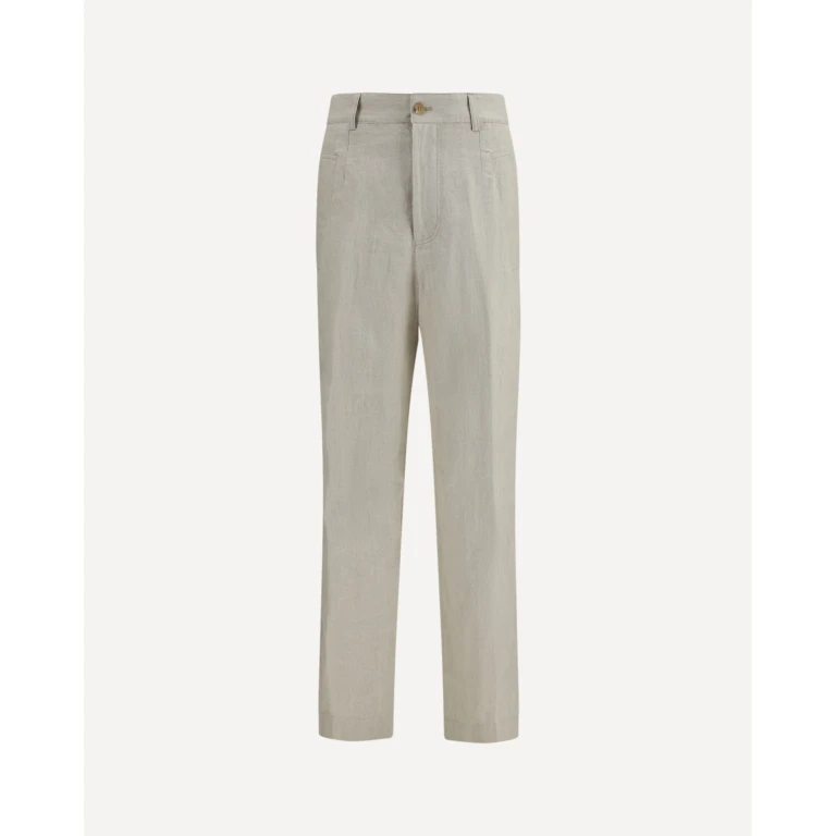 Pantaloni Dries Van Noten in lino e cotone - Uomo taglia 52