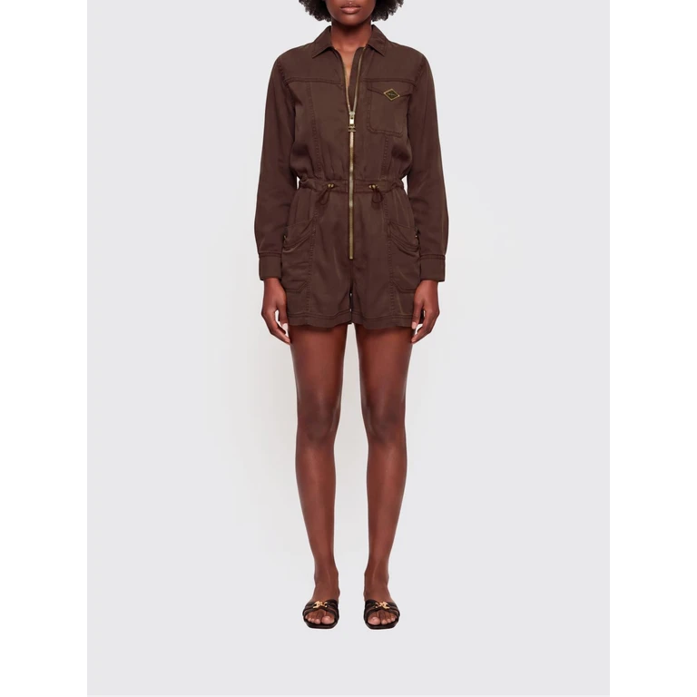 Jumpsuit Woman color Brown (TJ47N61E2644)
