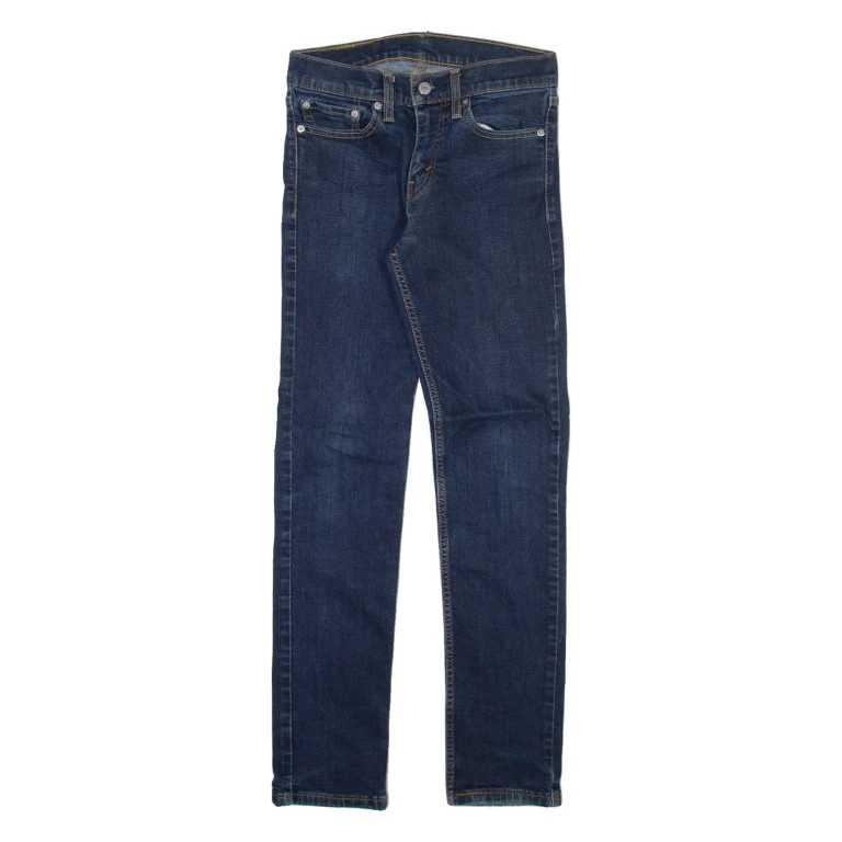 LEVI'S 511 Jeans Mens Blue Slim Straight W28 L32