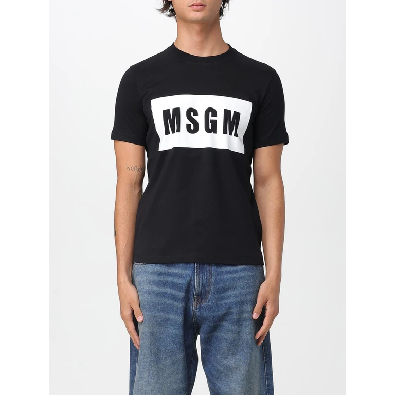 MSGM T-Shirt Woman color Black (2000MDM52020000299)