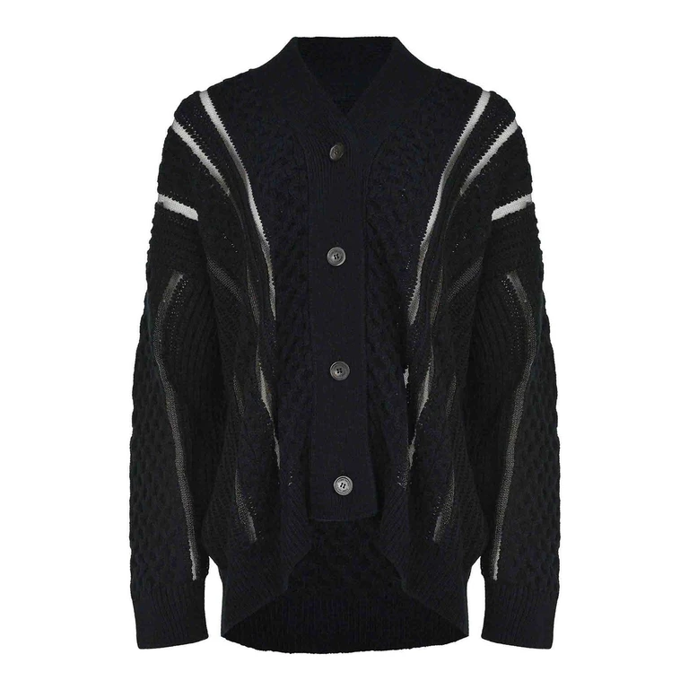 Atomofactory Cardigan - Noir (D00009AFD12003)