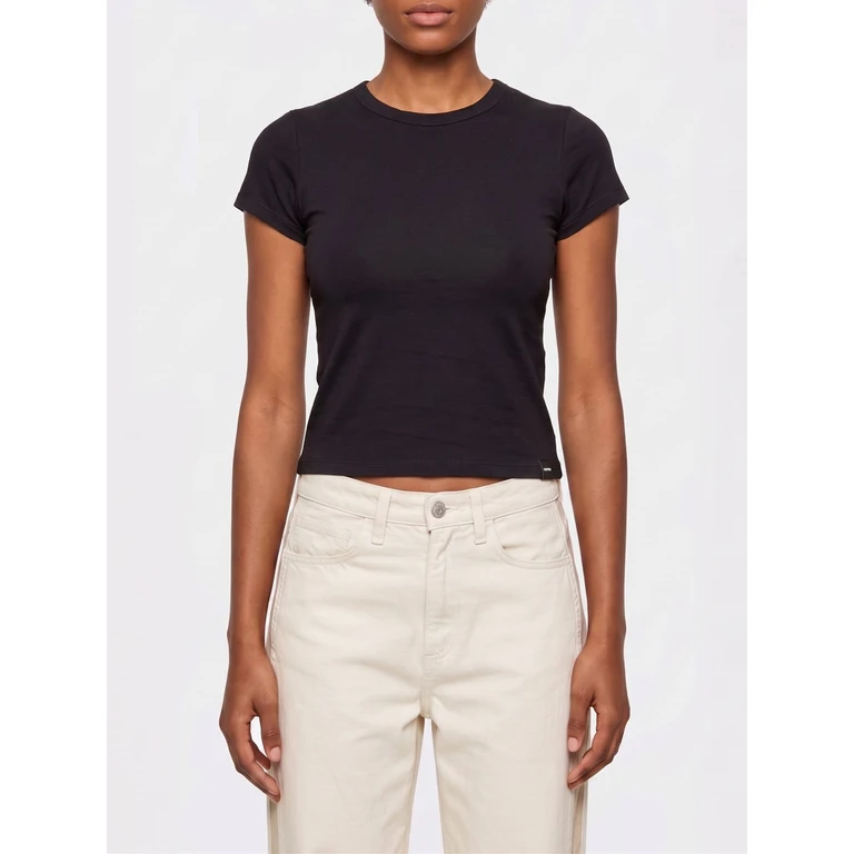 T-Shirt Woman color Black (RE9925FT1GWBLACK)