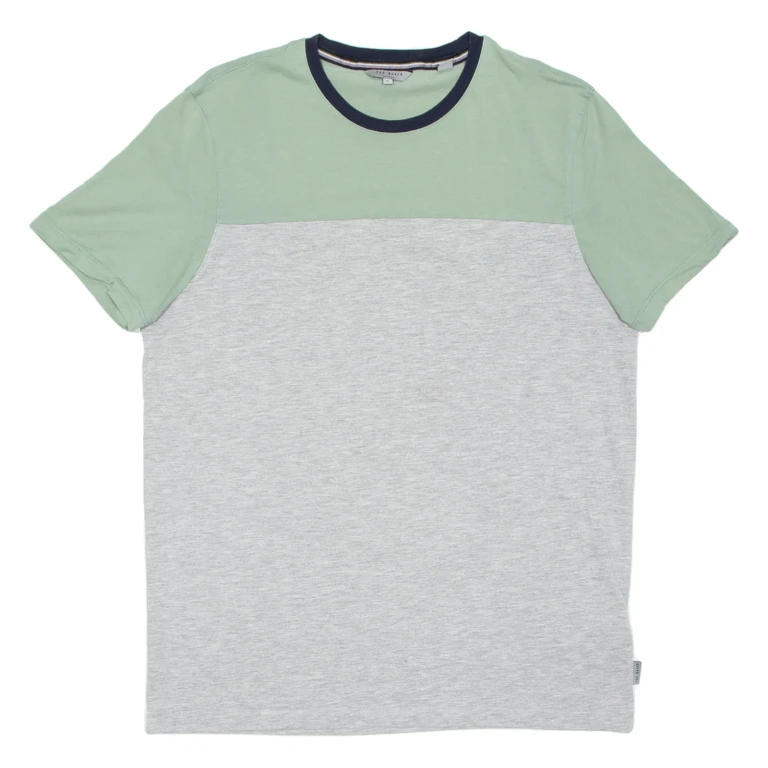 TED BAKER Mens T-Shirt Grey S