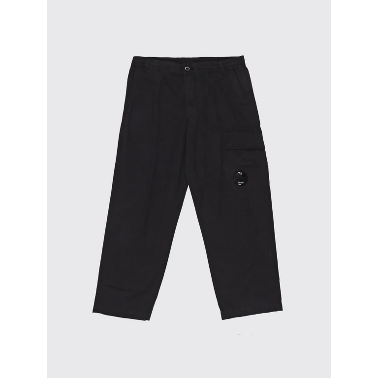 C. P. COMPANY Pants Kids color Black (CUP014LLC0560100)