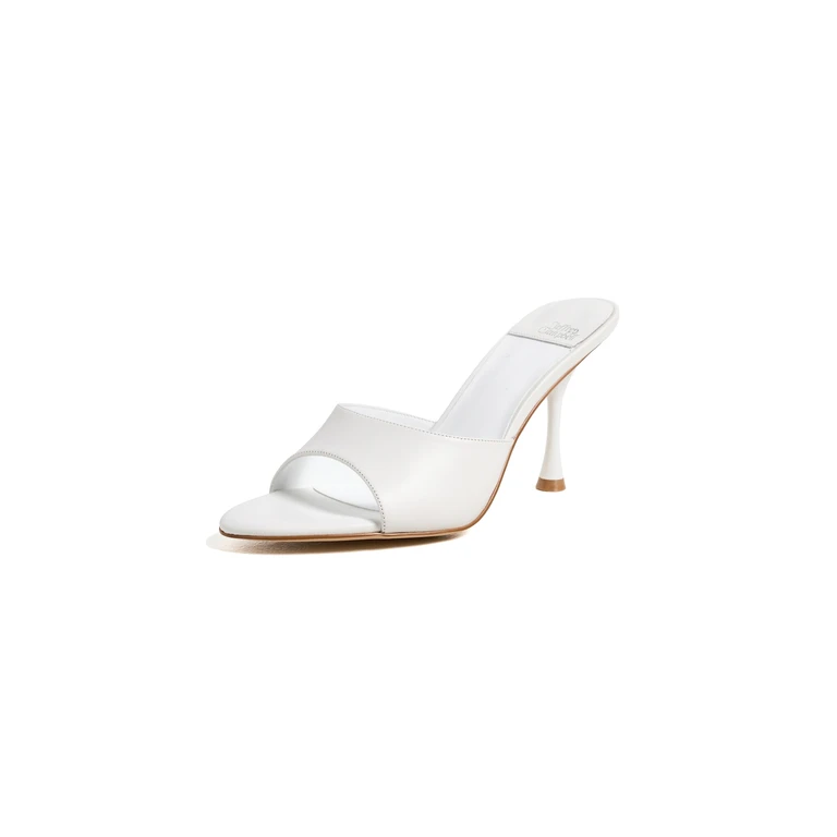 Jeffrey Campbell Agent Mules White 8