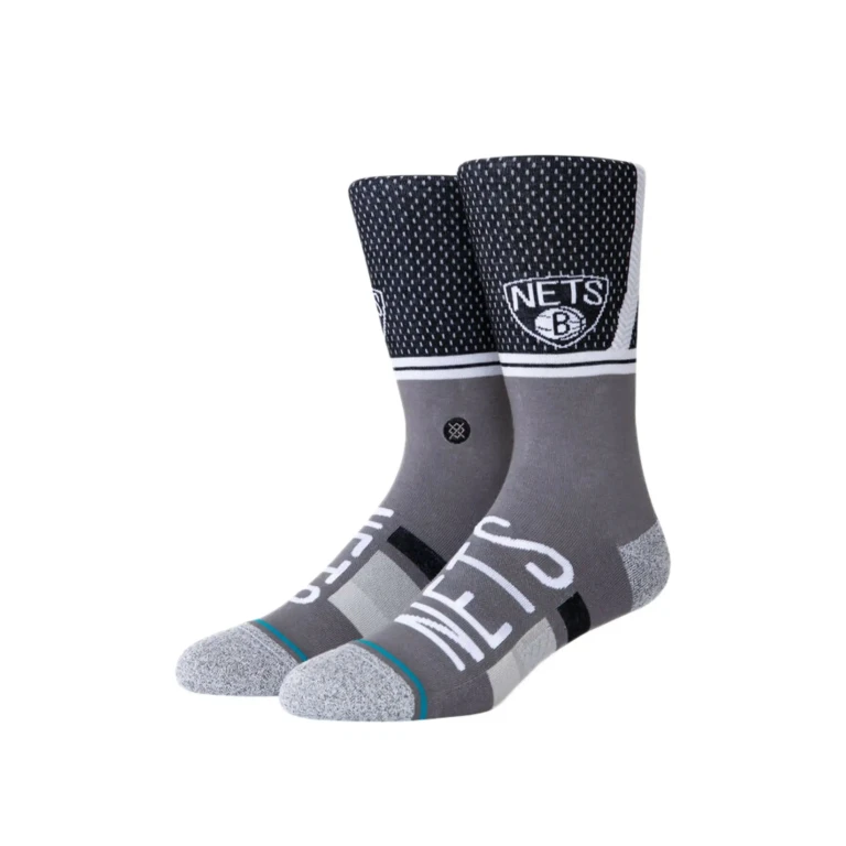 Nets Shortcut 2 NBA Crew Socks Black