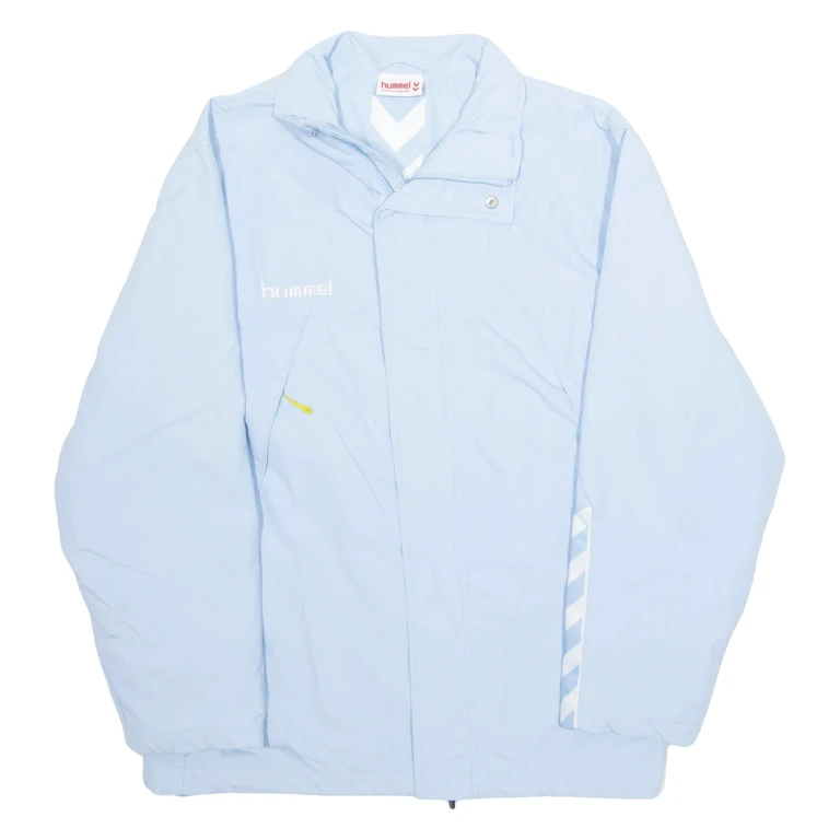 HUMMEL Mens Jacket Blue Nylon M