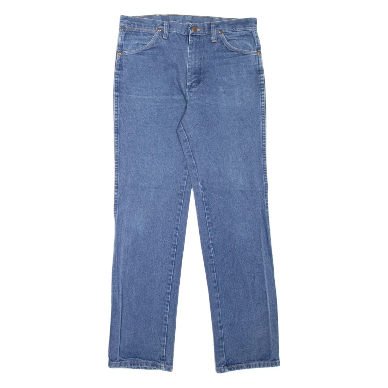 WRANGLER Mens Jeans Blue Regular Straight W31 L32