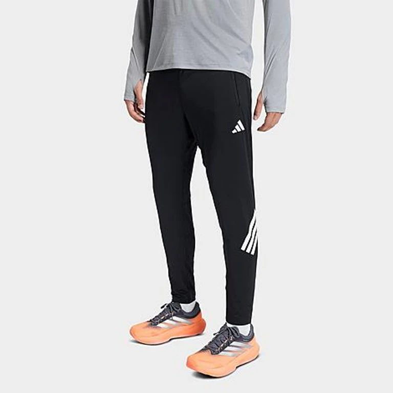 adidas Men's adi365 Iconic Running Pants in Black Size: XS
