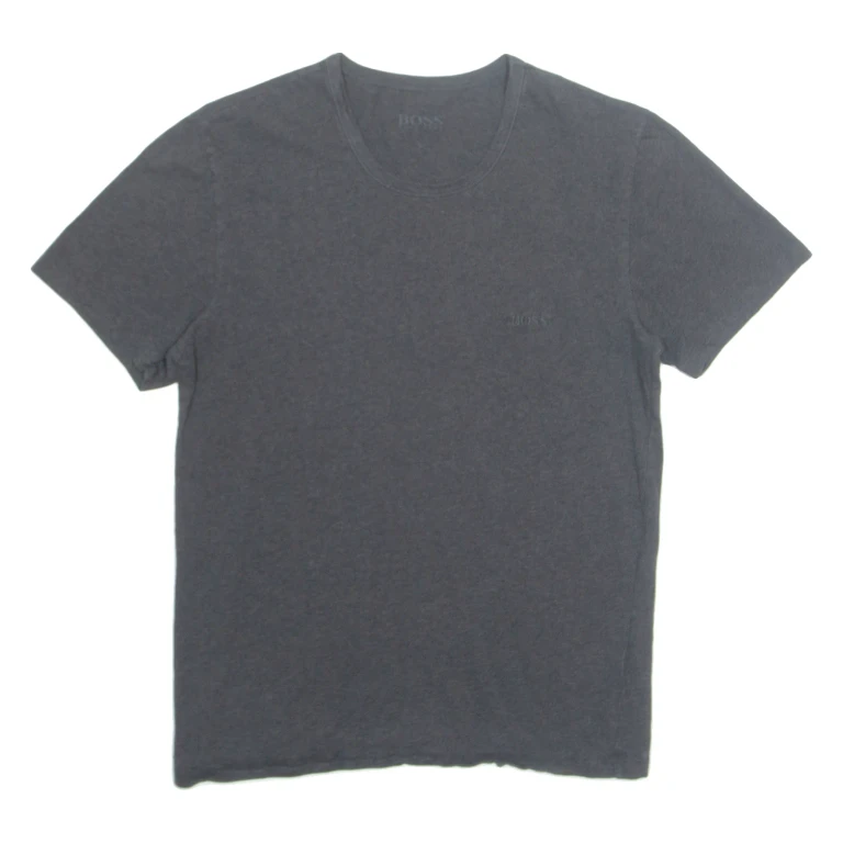 HUGO BOSS Mens T-Shirt Grey S