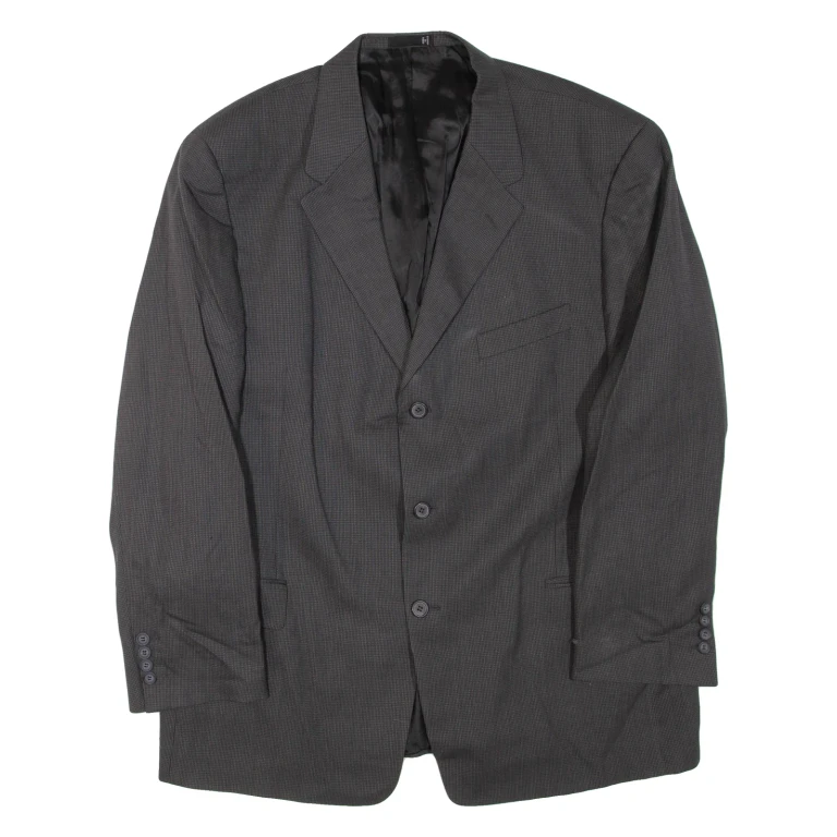 CALVIN KLEIN Mens Blazer Jacket Grey 2XL
