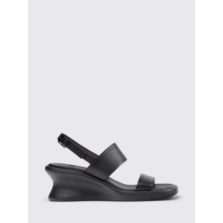 Heeled Sandal Woman color Black (K201915-001LOUISESANDAL0)