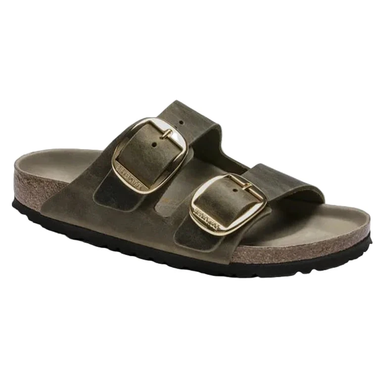 Arizona Big Buckle Oiled Leather Jade