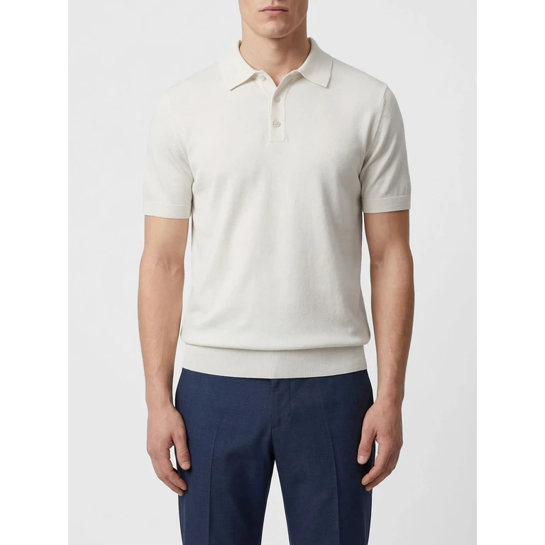 Polo Shirt Men color White (A007F1001102)