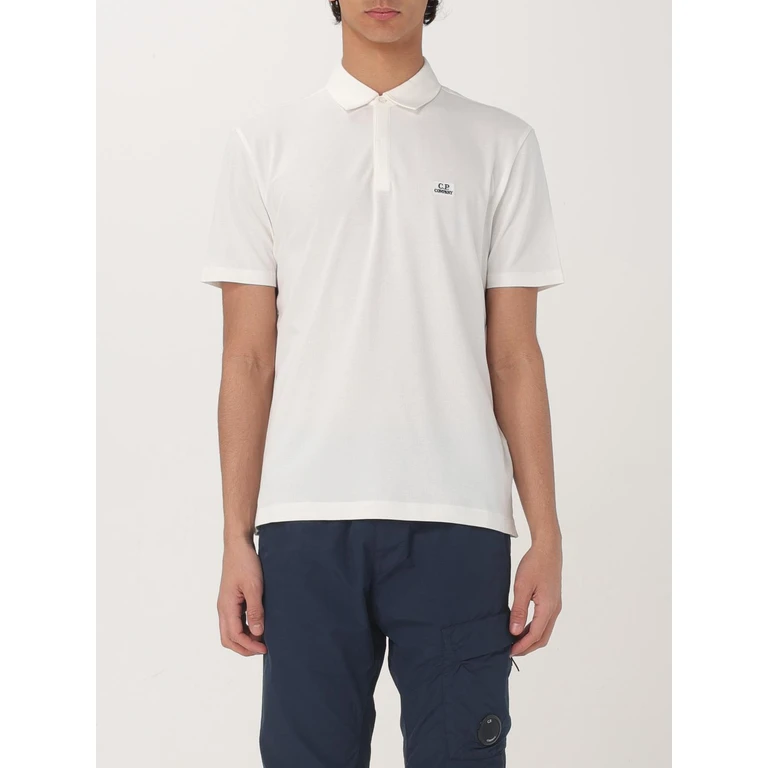 C. P. COMPANY Polo Shirt Men color White (18CMPL165A005263W103)