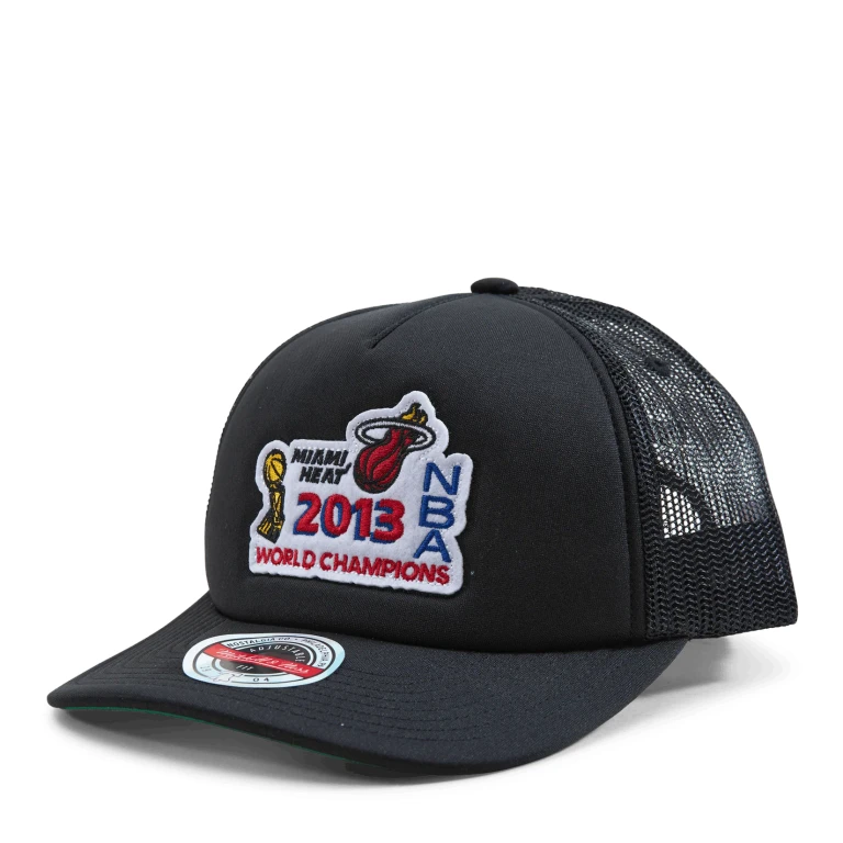 Mitchell & Ness Men's NBA Championship Trucker Heat Hats