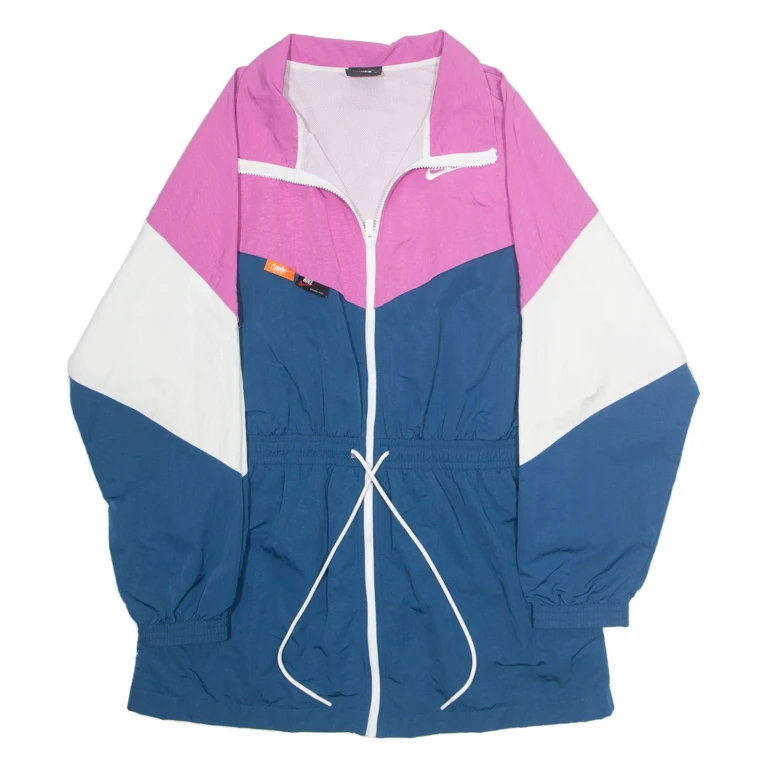 NIKE Mens Jacket Blue Nylon S