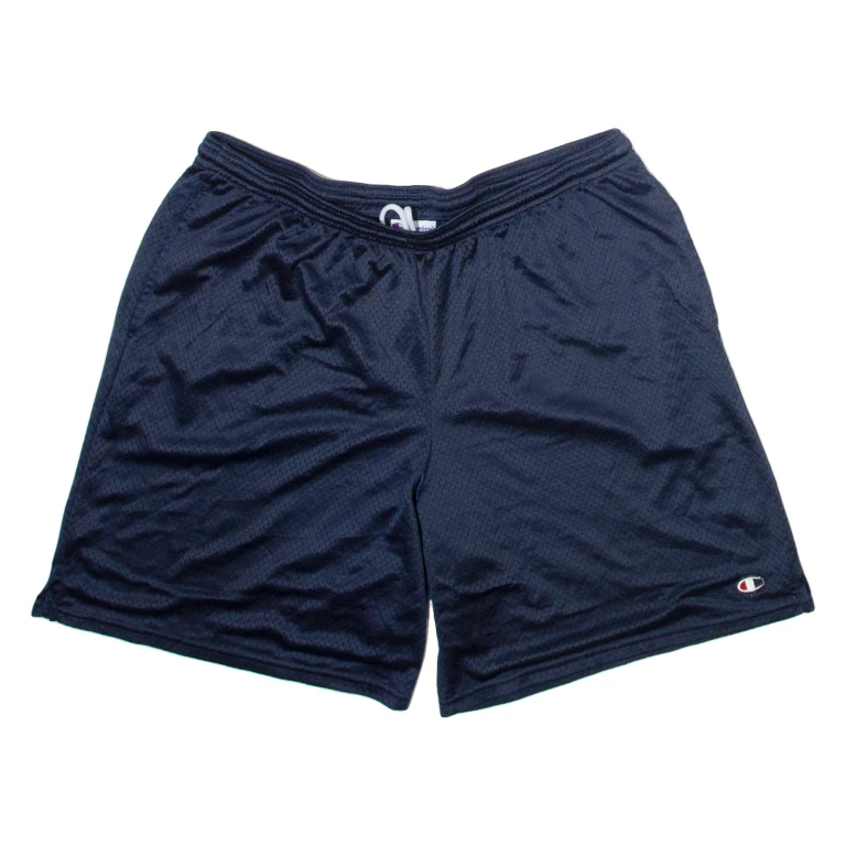 CHAMPION Mens Casual Shorts Blue Relaxed XL W34