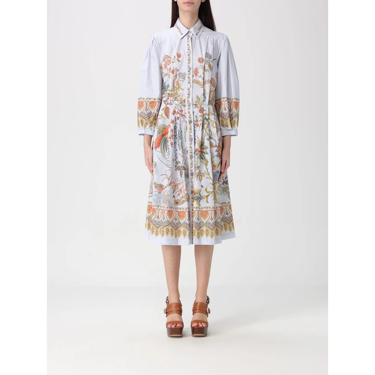 Dress Woman color Blue (WRHA025899SP5I5X0882)