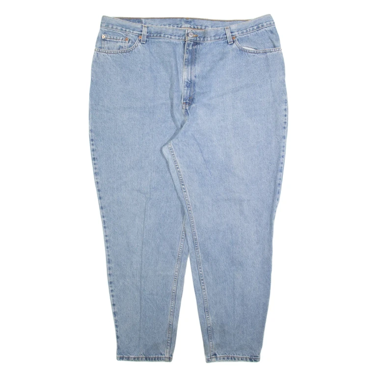 LEVI'S 550 Womens Jeans Blue Relaxed Tapered 90s W42 L29