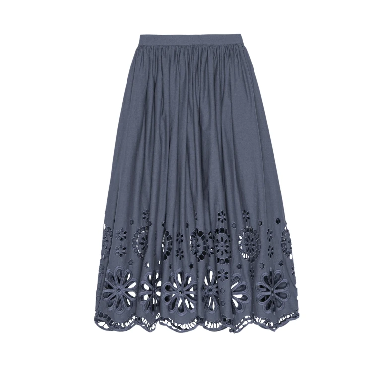 Skirt K157946 Vintage-Blue - VINTAGE BLUE / 0-XS