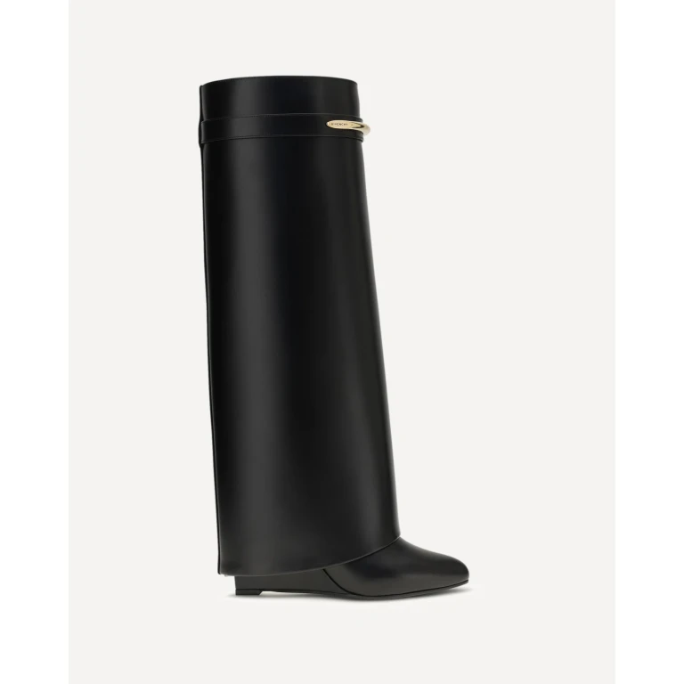 Leather Shark Boots Female 38.5