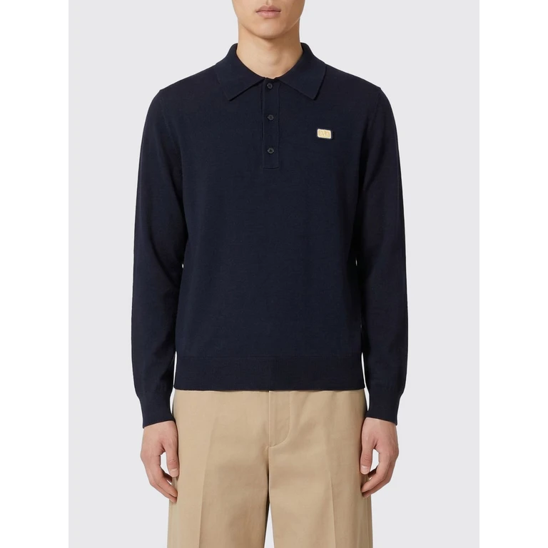Polo Shirt Men color Navy (8V3KP04DBCJ598)
