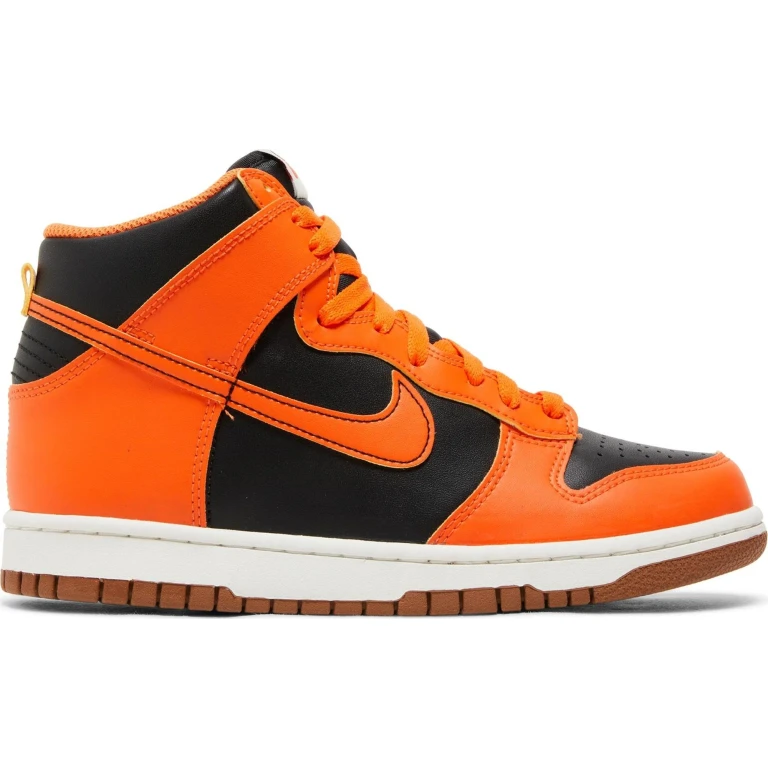 Grade School Dunk High 'Safty Orange' Gs Sneakers