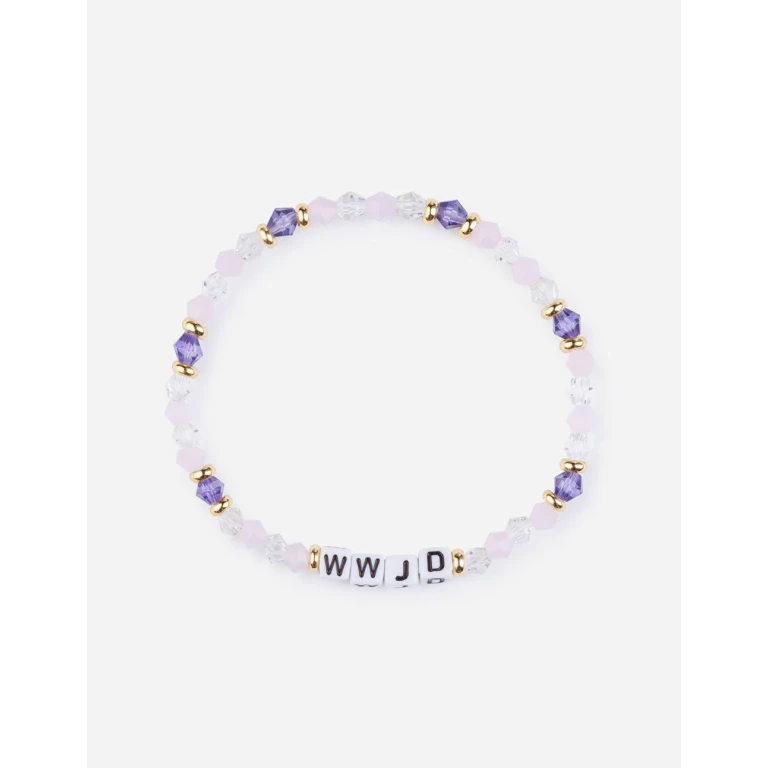 WWJD Letter Bracelet