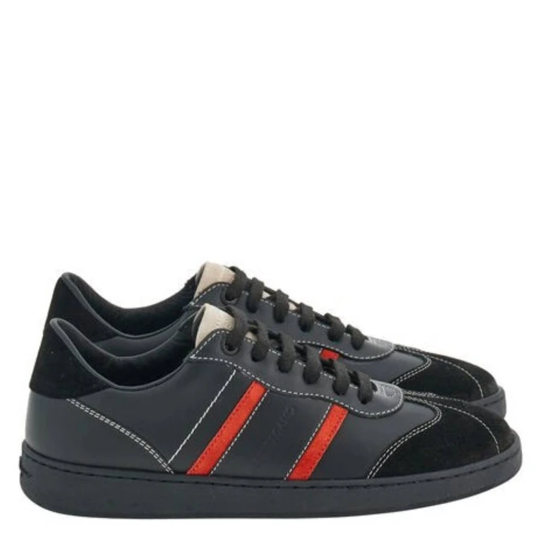 Ferragamo Achille Low-Top Sneakers, Size 7