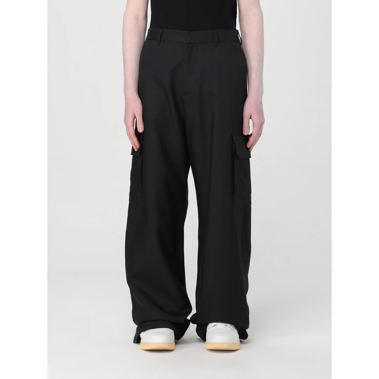 OFF-WHITE Pants Men color Black (OMCF037C99FAB0021010)