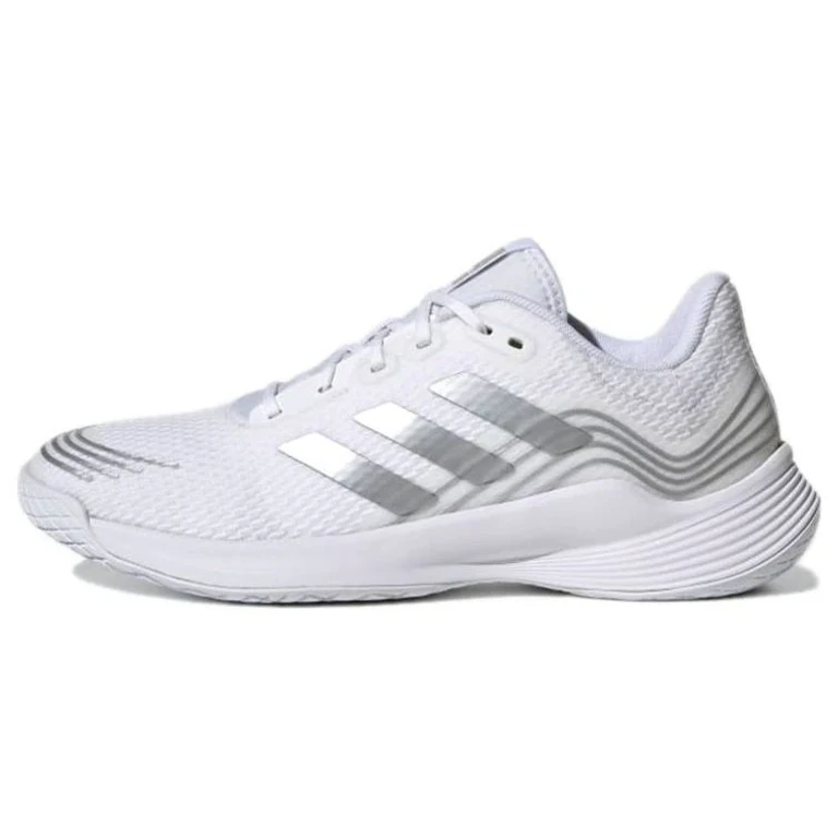 [GX8187] Womens adidas Novaflight Volleyball 'Cloud White Silver Metallic'