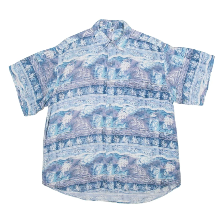 Mens Shirt Blue M