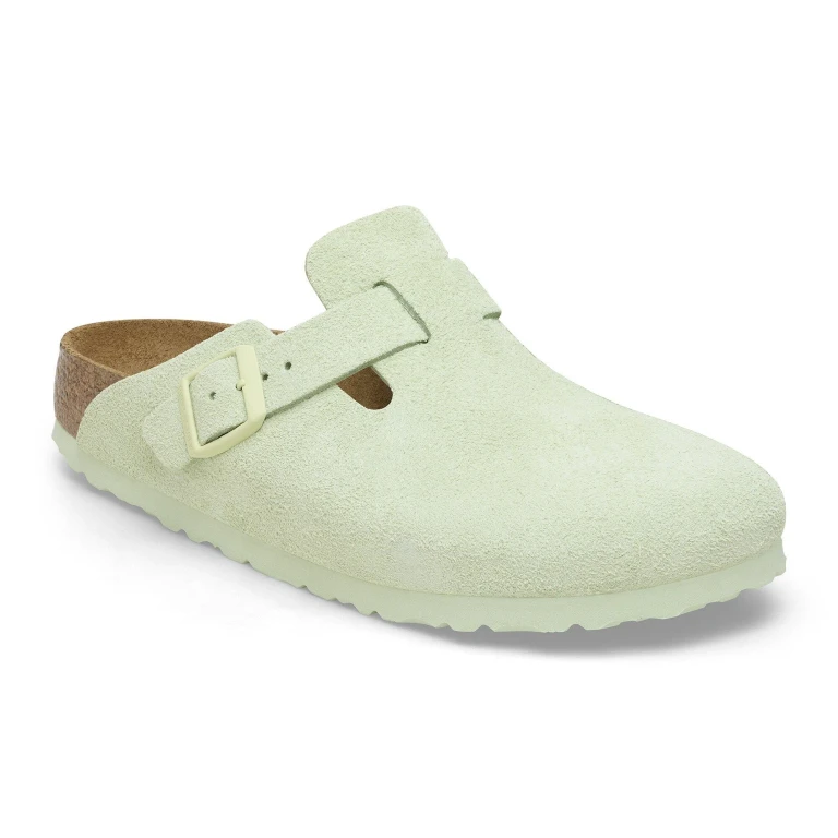 Boston Soft Footbed Suede Leather 'Narrow Fit' Sneakers
