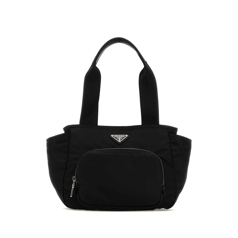 Prada Black Re-Nylon Handbag Nero Borse A Mano - Women