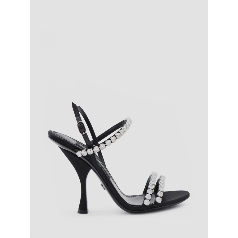 Heeled Sandal Woman color Black (CR1925AT3998S488)