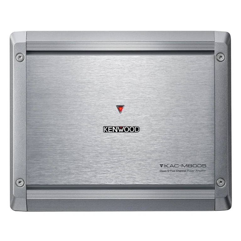 KAC-M8005 5-Channel Marine Amplifier - 50 watts RMS x 4 at 4 ohms + 500 watts RMS x 1 at 2 ohms