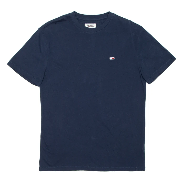 TOMMY JEANS Mens T-Shirt Blue S