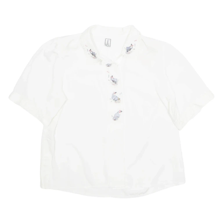 Womens Blouse White L