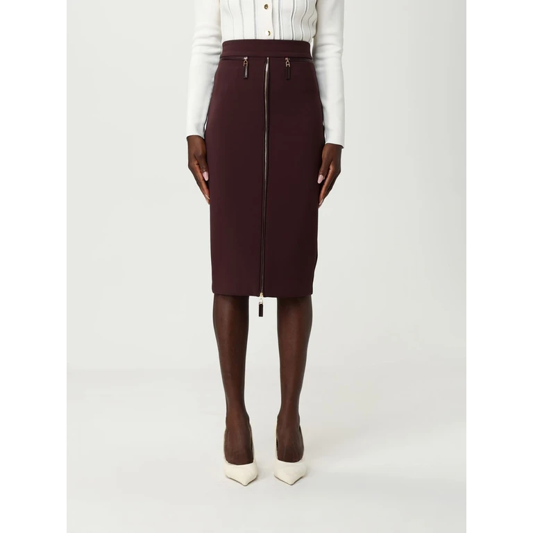ELISABETTA FRANCHI Skirt Woman color Burgundy (GO134EA4)
